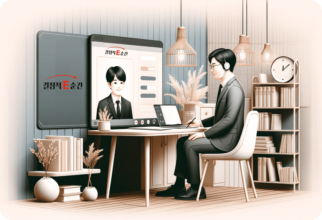 교육 온라인 서비스 E 순간